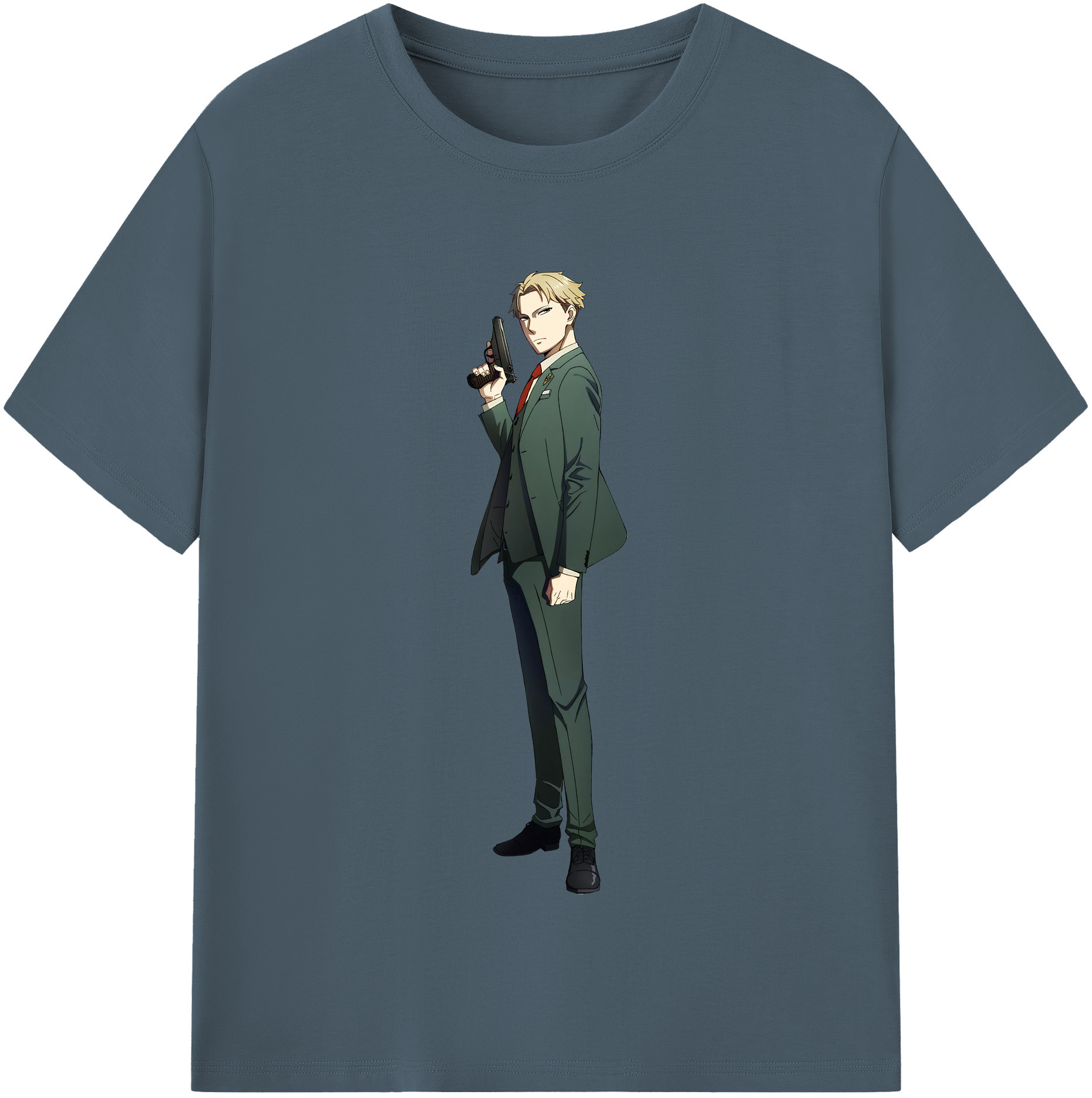 （画像用） SPY×FAMILY间谍家家酒 綿100％半袖Tシャツ（フロントプリント）